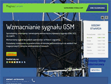 Tablet Screenshot of magnus-larsen.pl